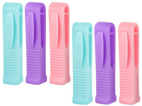 MOBUTOFU Lot de 6 Ouvre Ampoule Infirmier en Plastique Design Rainuré, Compact et Ergonomique, pour Usage Hospitalier et Voyage Entre Établissements Médicaux