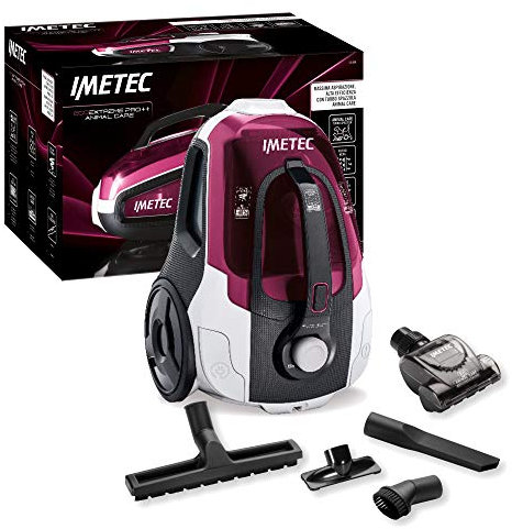 Imetec EcoExtreme PRO C2-200 Aspirapolvere Senza Sacco, Turbospazzola Animal Care, Tecnologia ciclonica senza sacchetto, Tecnologia a risparmio energetico, Spazzola parquet