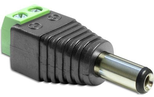 Delock 10x Adapter Terminalblock > DC 2,1 x 5,5 mm Stecker