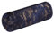 Clairefontaine 8517C Schlampermäppchen (Jeans, 100% aus Baumwolle, rund, Ø7 x 22 cm) 1 Stück blau/Gold