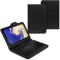 UC-Express NAUC Hülle Tasche Keyboard Case für Samsung Galaxy Tab S4 10.5 Zoll Tastatur QWERTZ Standfunktion Micro USB
