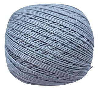 Cotone filo di scozia per uncinetto numero 5 Gomitolo da 100 grammi - Grigio Chiaro