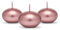 Schwimmkerzen 50 Stk Ø 40 mm Schwimmkerze Kerzen (Roségold)