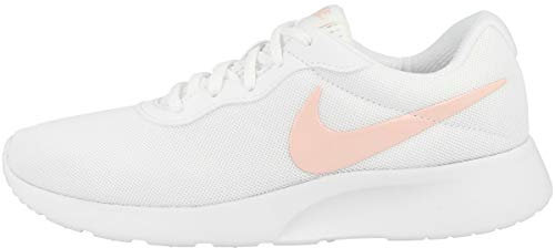 Nike Damen Tanjun Sneakers, White Washed Coral, 35.5 EU