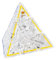 Meffert's M5093 Pyraminx Kristall-Puzzle, Mehrfarbig