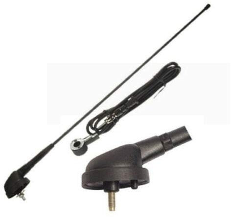 AM/FM Antenna Mast, Riloer Dab Antenna Car SMB Adapter Roof Universal Amplifier Booster Radio Signal Receiver