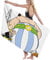 Weiches und weiches Badetuch, Asterix und Obelix Das Badetuch Weich, plüschig und stark saugfähig (1 Badetuch 31x59 Zoll)