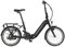 FISCHER E-Bike Klapprad Agilo 2.0 Elektrofahrrad für Damen und Herren, RH 36 cm, Hinterrradmotor 25 Nm, 36 V Akku im Rahmen, schwarz matt, 20 Zoll