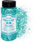 HEMOER Purpurina Gruesa Holográfica Turquesa, 100g Grado Cosmético Hexágono Brillos Corporales para Uñas, Cara, Cabello y Maquillaje de Festival, Lentejuelas para Manualidades, Resina Epoxy Decoración