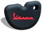 SILUOHAKE Motos Clé Étui Coque de clé en Silicone Résistant à l'usure et aux Chutes Compatible avec Vespa GTS 300 GTS 200 GTS 125, LX150 Accessoire Porte-clés pour Motos(Noir)