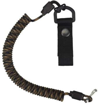 EdcX Paracord Tactical Lanyard fabriqué en Ukraine, Corde Enroulée, Porte-clés élastique Paracord