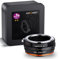 K&F Concept Lens Mount Adapter NIK(G)-FX IV Manueller Fokus Kompatibel mit Nikon F (G-Typ) Objektiv und Fujifilm X Mount Kameragehäuse.