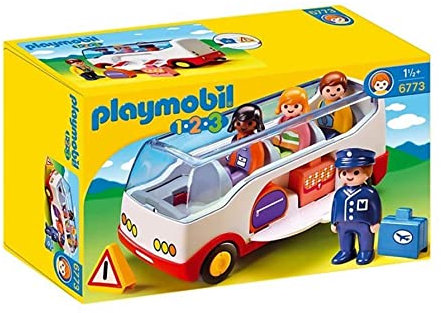 Playmobil 1.2.3 6773 Autocar de voyage