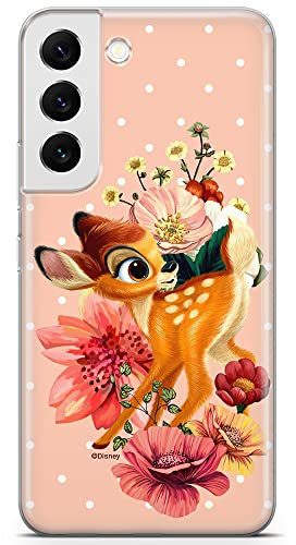ERT GROUP Handyhülle für Samsung S22 Original und offiziell Lizenziertes Disney Muster Bambi 014 optimal an die Form des Handy angepasst, hülle aus TPU
