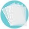 Triplast 25 x A4 Punched Pockets - Transparent & Top Opening for Easy Access - Poly File Pockets & Clear Plastic Sleeves for Organising Letters & Documents in Lever Arch Files, Ring Binders, etc