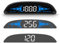 AMROOLOO GPS Speedometer Car, Display of Speed, Speedometer, Reminder of Speeding and Driving Fatigue, Compatible with All Cars, Head Up Display