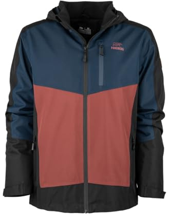 FORSBERG Softshelljacke Petrusk Softshell Jacket, Farbe:bordeaux/dunkelblau, Größe:M