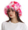 Winter Fuzzy Eimer Hut Damen Winterhut Damen Fischerhut Winter Strickmütze Damen Kunstpelz Flauschige Fischerhut Wintermütze Bucket Hat Kunstfell Damenmütze Freizeithut Damenhut für Frauen Teenager
