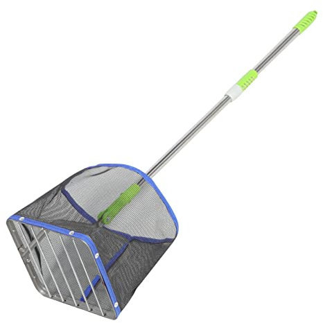 Happyyami Tischtennisball Picker Tragbare Bälle Picker Pong Bälle Picker Tenniskorb für Bälle Pickup Pong Picker Tischtennis Netz Tasche Pong Ball Picker Oberer Pingpong Container Abs