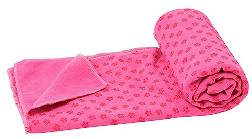 YARNOW Yogadecke Rutschfest Für Fitness Mit Netztasche Für Reisen Und Leicht Zu Reinigen Und Tragbar