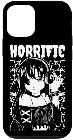 Dark Anime Girl Case for iPhone 12/12 Pro