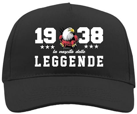 TeeDesign Casquette Années Cadeau Anniversaire Naissance des Légendes Gadget Année Jolie Idée Cadeau Anniversaire pour Lui ou pour elle, 87 ans, Taille Unique