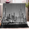 Kuscheldecke Flauschig New York 3D Decke 100x135 Grau Wohndecke New York Weich und Warme Flanell Fleecedecke für Sofadecke Couchdecke Tagesdecke m9262