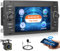 Ohradio Autoradio Android 13 für Ford Focus Transit Fiesta Galaxy Mondeo C-Max S-Max Connect, 7 Zoll Touchscreen 2 DIN Radio mit GPS Mirror Link Radio FM/RDS WiFi+Rückfahrkamera+MIC (Schwarz)