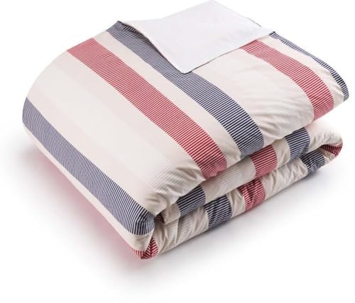 Tommy Hilfiger Bettwäsche-Garnitur TH Bold Stripe Farbe Off-White Größe 200x200+2x80x80