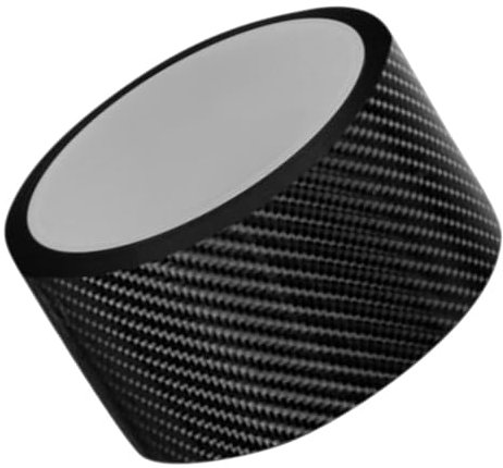 MUCKLILY 1rouleau Bande De Anti-Collision Vinyle Noir pour Voiture Rouleau Adhésif Résistant Protège Le Pare-Chocs Carrosserie Les Rayures