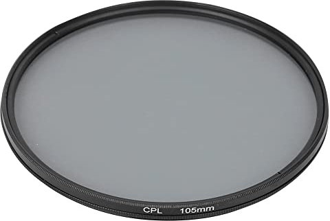 Filtre D'objectif CPL Léger en Verre Optique 105 Mm pour / – Améliore la clarté du Ciel, de L'herbe et de L'eau