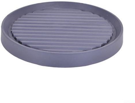 Pflanzen-Caddy mit Rollen, 2-teiliges Set zum mühelosen Umsetzen von Blumentöpfen (YD-4 Grau)
