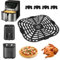 Accessoires de Friteuse D'air pour Instant Pot Vortex 6 en 1 6 QTXL, Air Fryer PoêLe Grill Rechang Tapis Cuisson Friteuse à Air Carré, Friteuse Remplacement Crisper Plate 23.1 x 24.1 x 0.01cm
