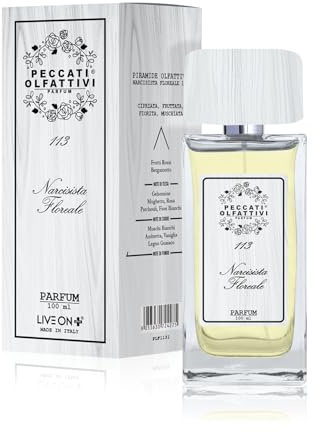 Peccati Olfattivi N.113 Damenparfüm Äquivalent zu For Her – Anhaltendes Damen-Dupe mit 30% reinem Duftöl, originalgetreuer Duft mit langer Haltbarkeit und Beständigkeit, 100 ml Parfum