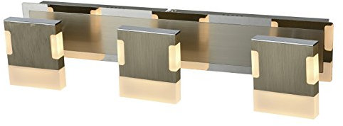 ESTO Lighting 762036-3 A+, Spotleuchte, Nickel, 15 W, Grau/Weiß, 7 x 39 x 10 cm