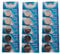 Eunicell 15 x CR2450 3 V Lithium Battery 540 mAh 3 (Blister Ercards 5 Battery FBA