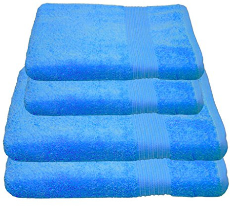 Julie Julsen Handtuch Set 2X Duschtuch 2X Handtuch Himmelblau/in 23 Farben erhältlich weich und saugstark