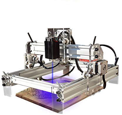 Pro 3 Axis USB 500 mW Máquina de grabado láser de madera 20 x 17 cm CNC Router Fresadora Impresora láser, envío desde Alemania