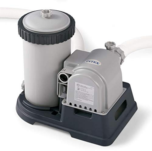 Intex Bomba de filtro de cartucho 28634GS C2500 con RCD, 220-240 voltios