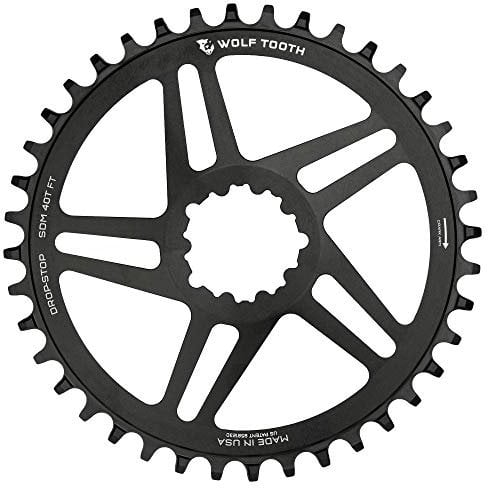 Wolftooth Drop Stop 1x Kettenblatt für 10, 11, 12 Speed Eagle und Flattop AXS Ketten