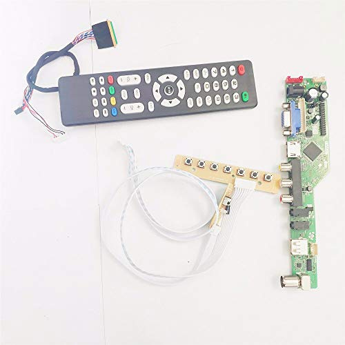 U/R Für HSD089IFW1 Laptop LED LCD Monitor T.V53 Display Controller Treiber Card Kit HDMI/VGA/AV/USB 8,9 Zoll 1024 x 600 40 Pin WLED LVDS (HSD089IFW1-A02)