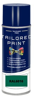RAL 6016 Tu rquoise Green MATT Aerosol Paint Can Direct MATT Paint For Wood, Metal, Plastic, PVC, UPVC, Fascia Boards - Indoor & Outdoor
