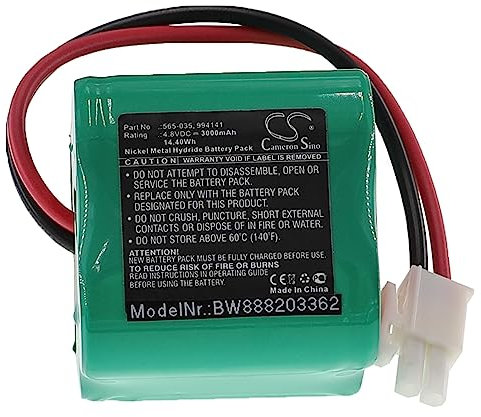 vhbw batteria compatibile con Mosquito Magnet Independence, MM3200 trappola anti-zanzare (3000mAh, 4,8V, NiMH)