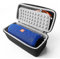 MotuTech - Custodia rigida portatile per JBL Flip 6 5 4 3 2 1, cassa Bluetooth, custodia rigida anti-graffio anti-collisione con cinghia, colore: Grigio