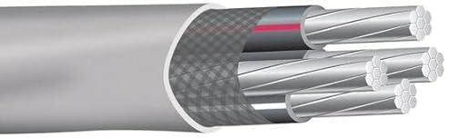 Wirenco 4/0-4/0-4/0-2/0 SER Aluminum Service Entrance Cable (25FT Cut)