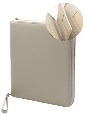 Little ELLA Big Organizer, Familien Organizer, U-Heft, Impfpass, Reisepass, Reiseunterlagen, Travel Organizer (beige)