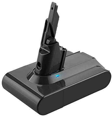 V7 Battery for Dyson Vacuum Cleaner (Battery Only), 4000 mAh, 21.6 V Lithium Battery Converted, Max 55 Mins to Replace Dyson V7 Battery, Works with Dyson V7 Series Vacuum Cleaner (Dyson V7, 4000 mAh)