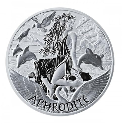 1 unze Silbermünze Tuvalu - Aphrodite 2022 - Gods of Olympus 1 oz Silber Silver Götter des Olymp silver coin nur 13.500 Stück