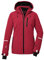 killtec Damen Skijacke/Funktionsjacke mit abzippbarer Kapuze und Schneefang KSW 81 WMN SKI JCKT, modern red, 50, 39746-000