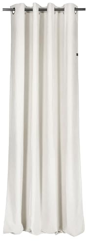 Schöner Wohnen Ösenvorhang Peachy Farbe Offwhite Größe 130x250 Blickdicht Vorhang
